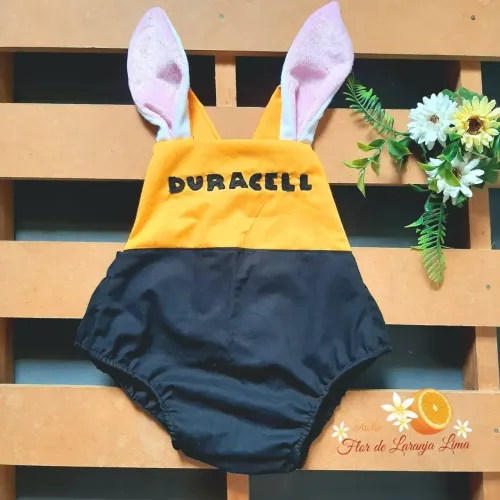 Body Tema Bebê Duracell