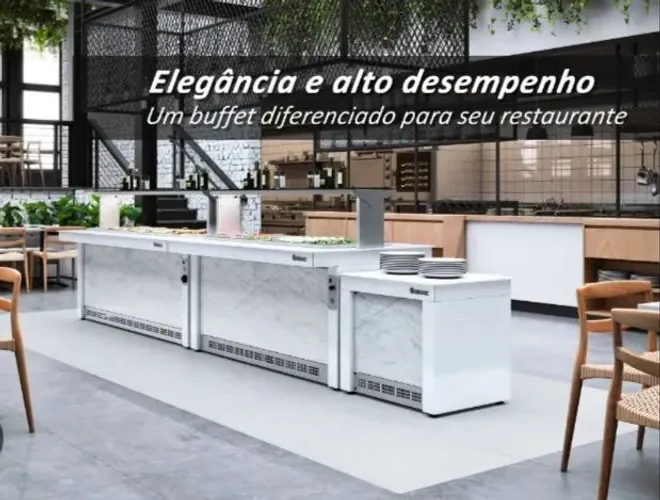 NZ. Conjunto BUFFET completo GELOPAR 