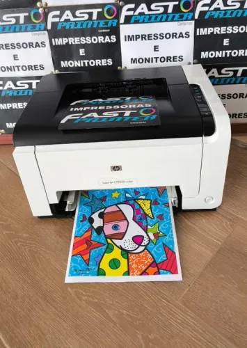 Impressora HP LaserJet color CP1025 laser colorida