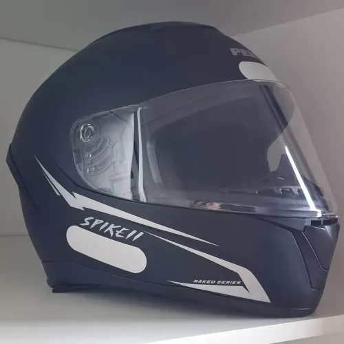 CAPACETE PEELS SPIKE II NKD PRETO FOSCO - TAMANHO 58
