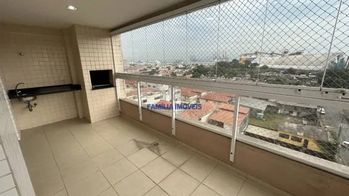 Apartamento à venda Santos 3 quartos c/ suíte - Ponta da Praia