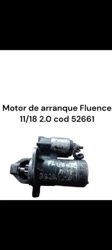 Motor de arranque Fluence 