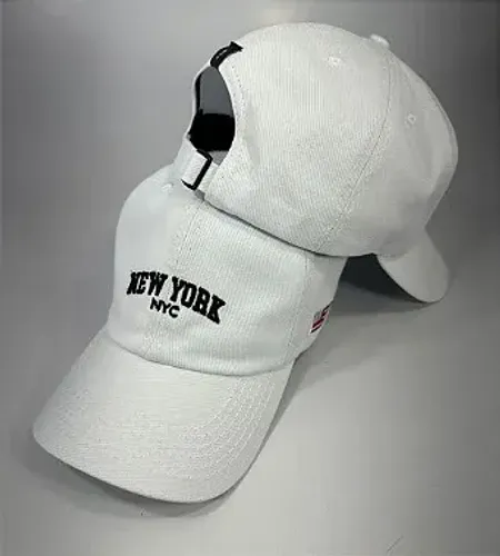 BONÉ DAD HAT FLAG BRANCO