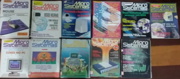 Revistas Históricas de Informática -MicroSistemas e CPU PC