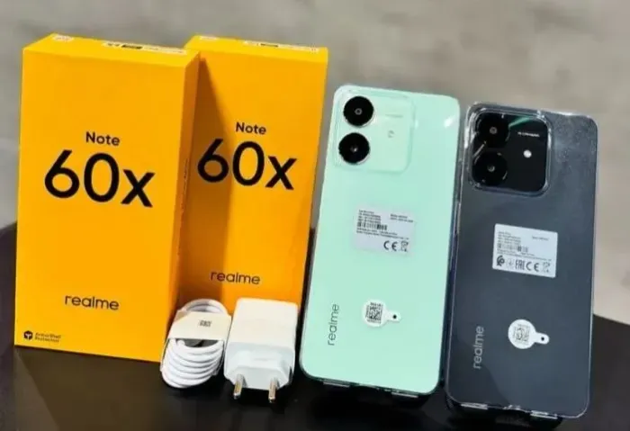 Celular Realme Note 60X 128GB 04RAM Novo Entregamos Gratis Capa Pelicula Garantia