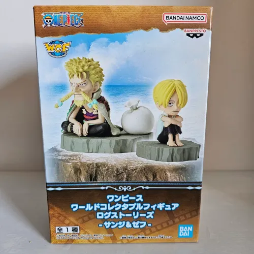 Figura Colecionável Sanji & Zeff World Collectable - Banpresto