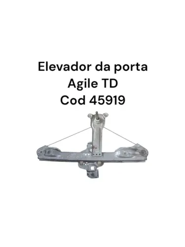 Elevador de vidro da porta Agile TD