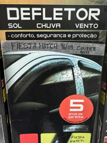 Calha de chuva tg poli fiesta hatch /corroer na promoção 