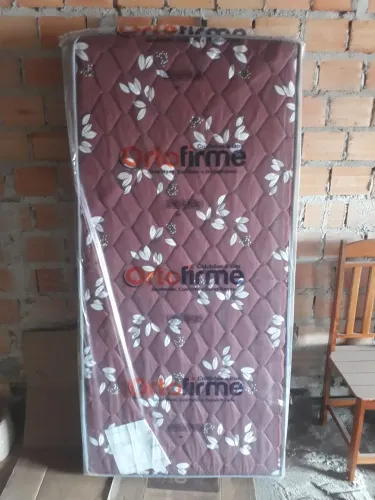 Colchão Solteiro Mega Firme Bordado (88 x 16 x 1,88)
