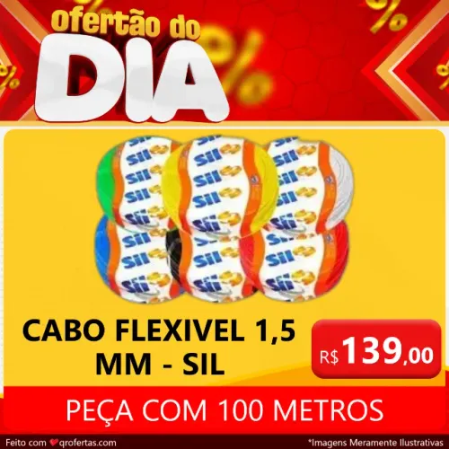 CABO FLEXIVEL SIL 1,5 MM FLEXIVEL - SIL 