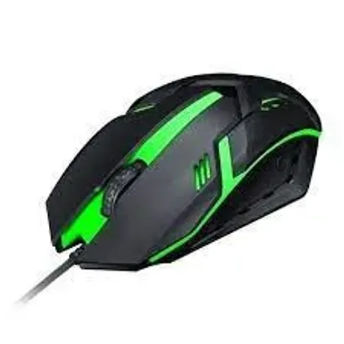 Mouse Usb Optico com Fio Rgb Para Computador Notebook