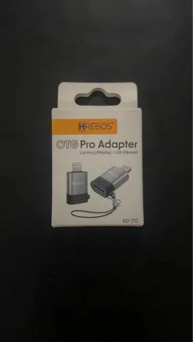 Adaptador OTG Lightning para USB HREBOS Pro