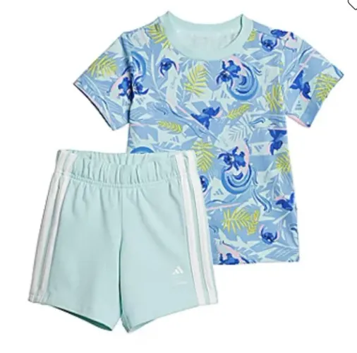 Conjunto Stitch Adidas e Disney tamanho 4 anos importado (Novo)