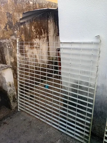 Grade de aço galvanizada para janela 