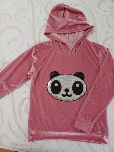 Conjunto de Plush Infantil com Panda - Rosa