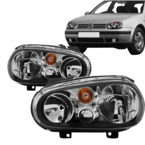 Farol Golf 1999 a 2006 s/aux. (Mascara Negra) unidade