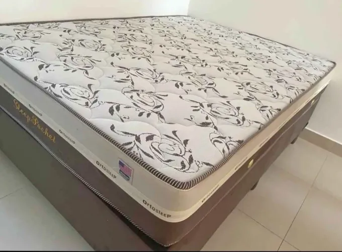 Cama Box Sleep Pocket Ortosllep molas ensacadas 