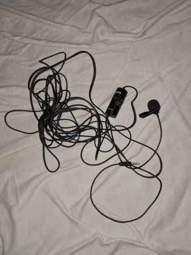 Microfone de lapela Boya