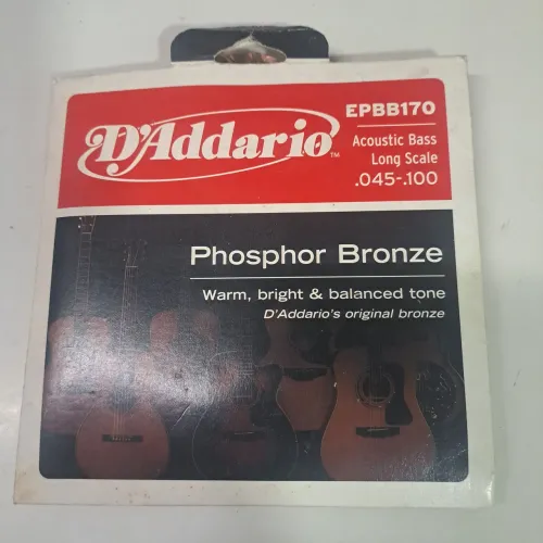 Cordas para Baixolão D'Addario Phosphor Bronze .045-.100