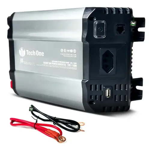 Inversor Tensão 800w 12v P/ Tomada 110v Usb Conversor Carro