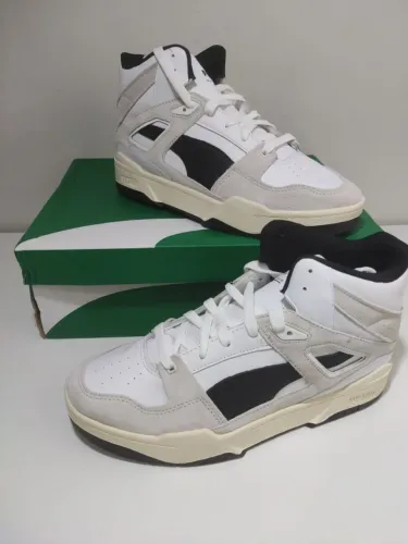Tênis Puma Slipstream Hi Heritage - Branco / Preto- N°41 - Excelente Preço !