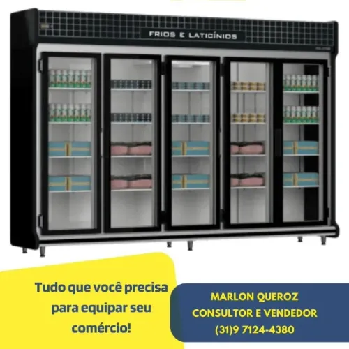 Auto Serviço Refrigerador 5 Portas Polo Frio