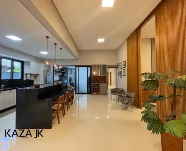 Comprar/vendo/permuto: Casa térrea mobiliada com 3 suítes, gourmet, piscina no condomínio 
