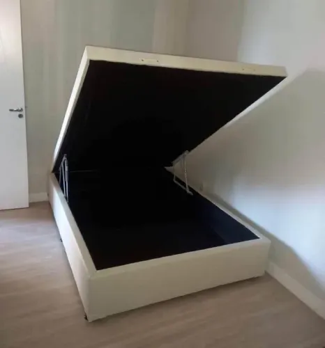 Cama Box Casal baú nova com opção de cor.