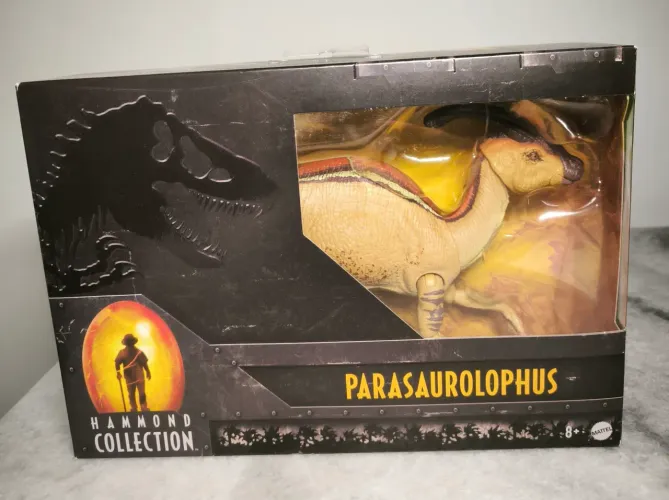 Jurassic world Parasaurolophus hammond collection mattel lacrado