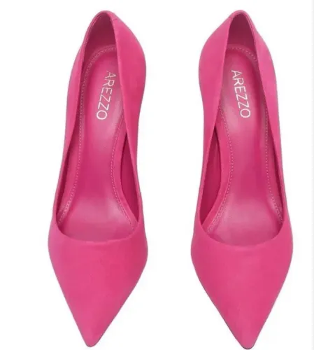 Scarpin pink Arezzo