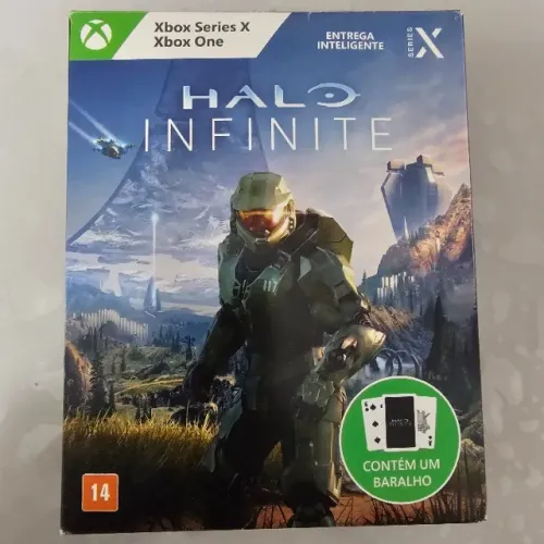 Jogo Halo Infinite + Baralho - Xbox Series - Xbox One