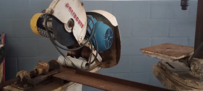 Policorte e furadeira coluna