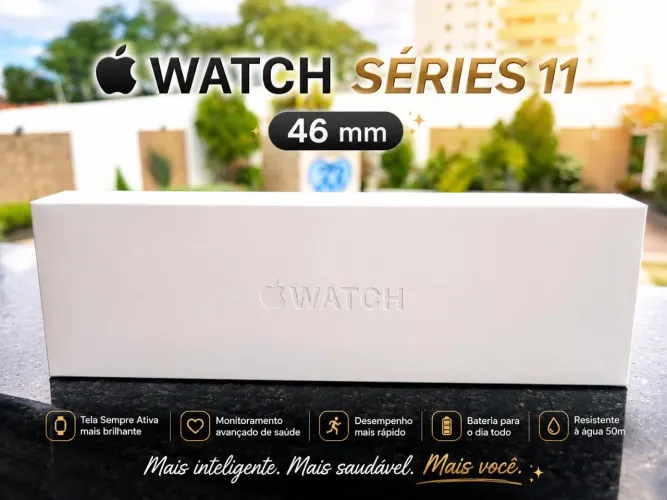 Apple Watch Series 11 (46mm) Novo e Lacrado