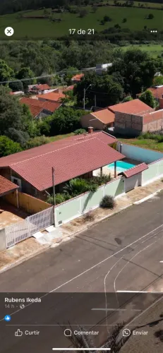 ? VENDE-SE CASA DE MADEIRA COM PISCINA E ÁREA GOURMET NO CENTRO DA CODADE- INTERIOR DE SP