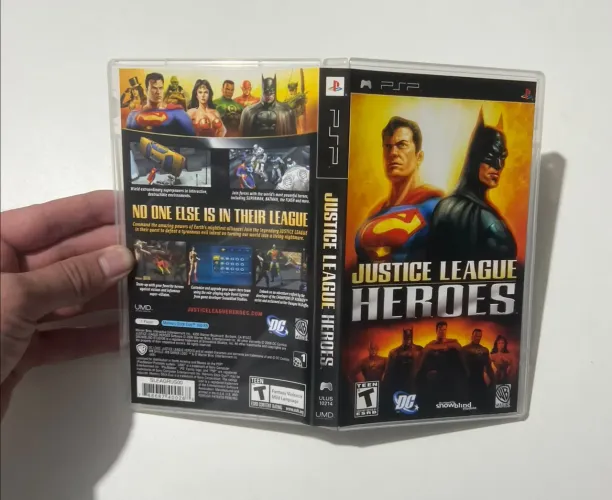 Justice heroes + spiderman 3 psp
