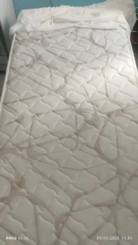 Cama box solteiro novo