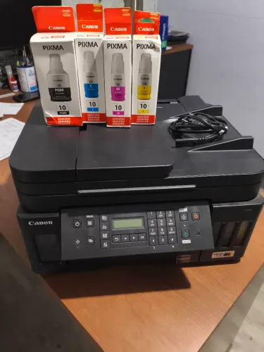 Vendo Impressora Canon G7010 com NF. Brinde kit de Tintas