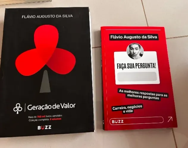 Box livro geração de valor + livro faça a sua pergunta