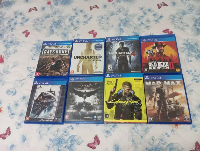 Lote de jogos ps4