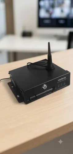 DVR Veicular Intelbras MVD 3404 GW Série 3000 4G GPS Wi-Fi