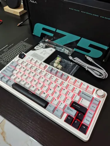 Teclado Aula F75 - NOVO