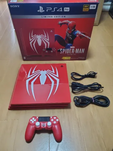 Ps4 Spiderman, Playstation 4 Pro Spider-Man 1tb, edição limitada CIB
