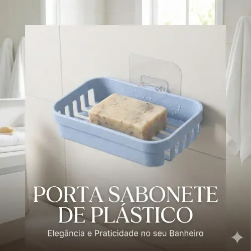 PORTA SABONETE DE PLASTICO OI-0194
