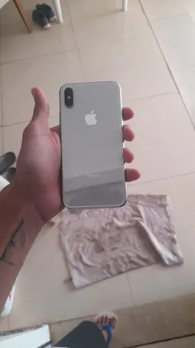 iPhone X branco novo 
