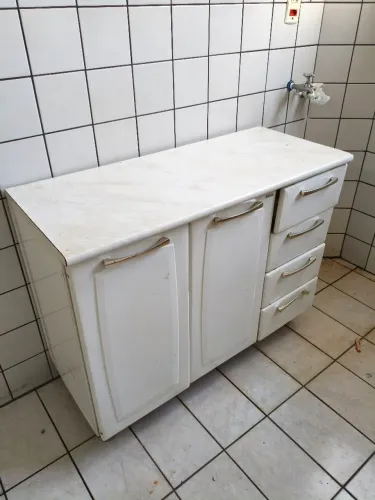 Balcão de cozinha inox