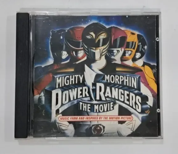 CD Mighty Morphin Power Rangers The Movie Trilha Sonora Do Filme 1995 Europeu