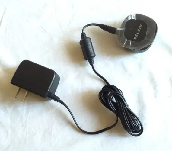 Receptor bluetooth musical marca Belkin, modelo W43,novo, sem uso.
