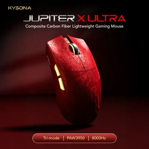 Mouse Kysona Jupiter X Ultra Red (novo)