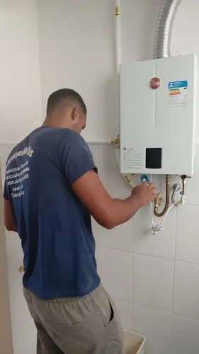 Instalação de Aquecedor a Gás