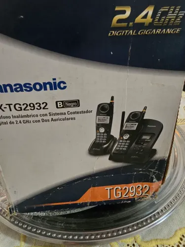 Kit telefone Panasonic sem fio